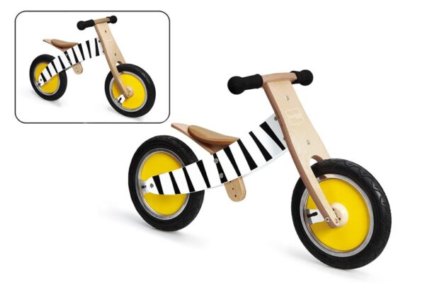 zebra loopfiets
